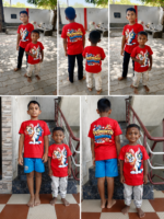 REDYEZ Personalized Kids T-Shirt for Boys | Custom Name Printed T-Shirt | 100% Cotton Regular Fit Half Sleeve T-Shirt - Image 3