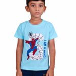 Redyez Kids Boys and Girls Half Sleeve printed T-Shirts (Cyon Colour)