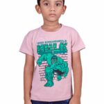 Redyez Kids Boys and Girls Half Sleeve printed T-Shirts (Pink Colour)