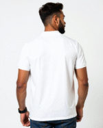 White Polo T-Shirt for Men – 100% Cotton by Redyez - Image 5
