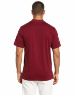 Maroon Polo T-Shirt for Men – 100% Cotton by Redyez - Image 3