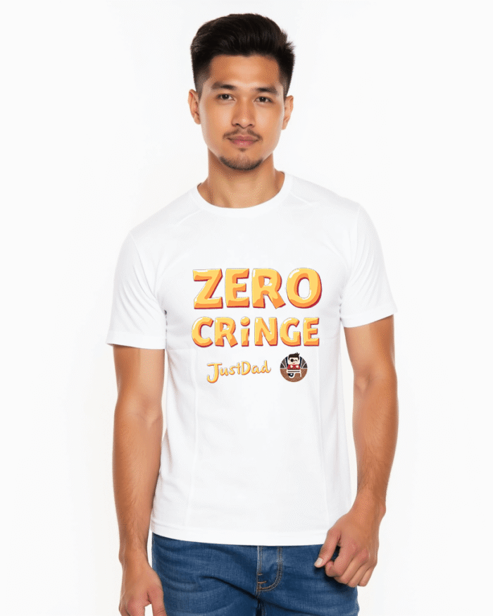 Redyez Men’s Printed T-Shirt – ‘Dad Mode Activated’ | Father’s Day Gift | Black & White - Image 4