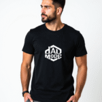 Redyez Men’s Printed T-Shirt – ‘Dad Mode’ | Father’s Day Gift | Black & White