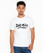 Redyez Men’s Printed T-Shirt – ‘Dad Mode Activated’ | Father’s Day Gift | Black & White - Image 7